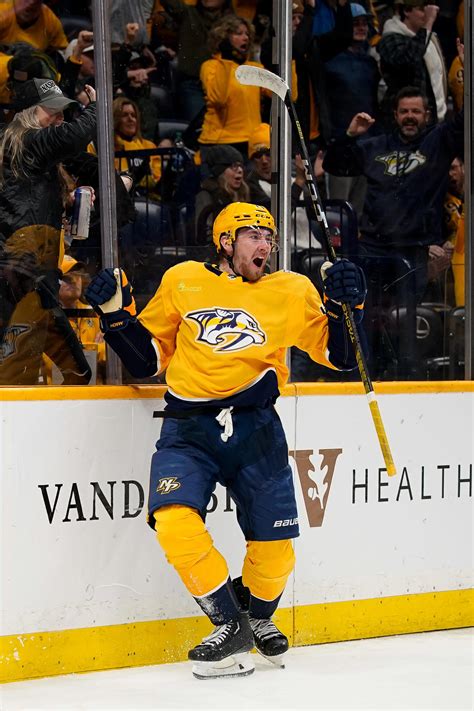 nashville predators score yesterday